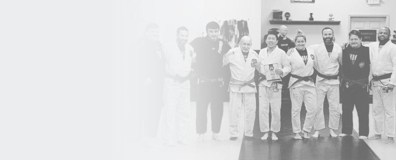 Union Team BJJ students and instructors on the training floor